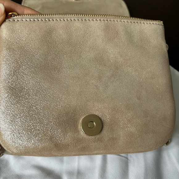 Shimmer leather Jimmy Choo cross body mini bag - Picture 11 of 12